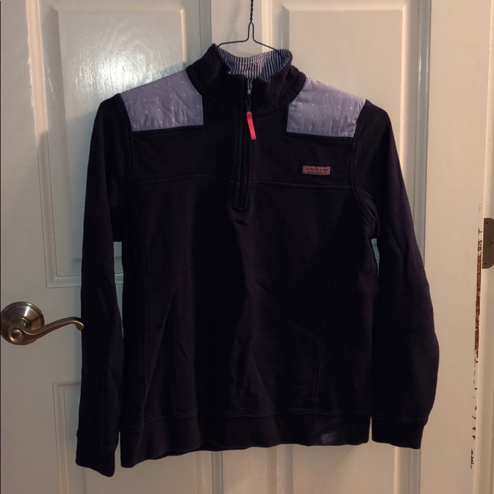 Navy Blue Vineyard Vines Shep Shirt